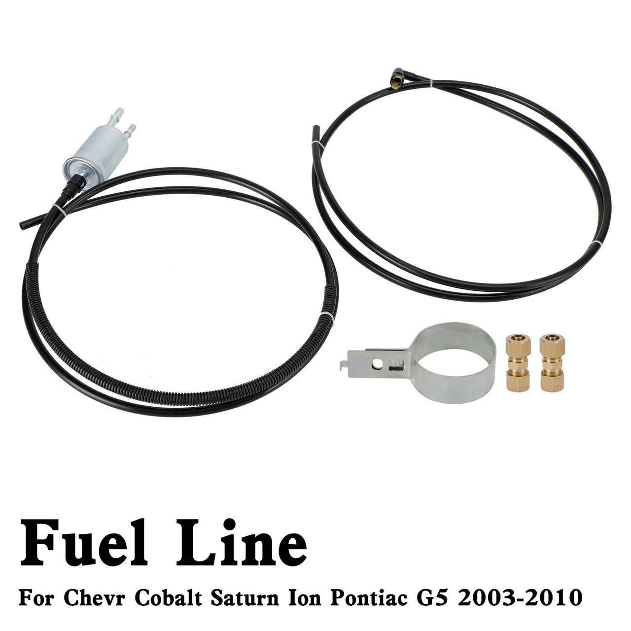 10pcs Nyon Fuel Line Kit For Chevr Cobalt Saturn Ion Pontiac G5 2003-2010