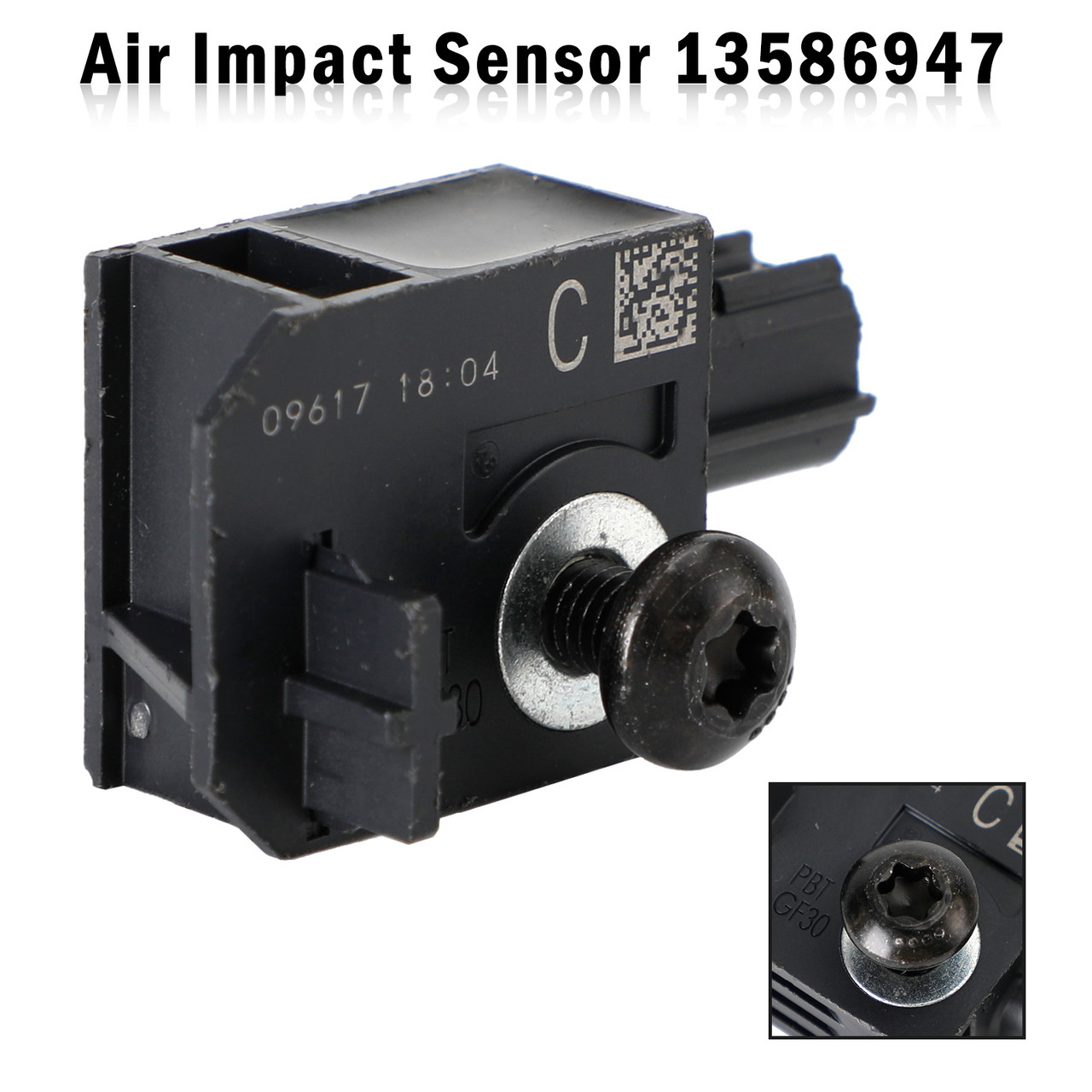 Air Impact Sensor Left/Right Rear Side 13586947 For Chevy Buick