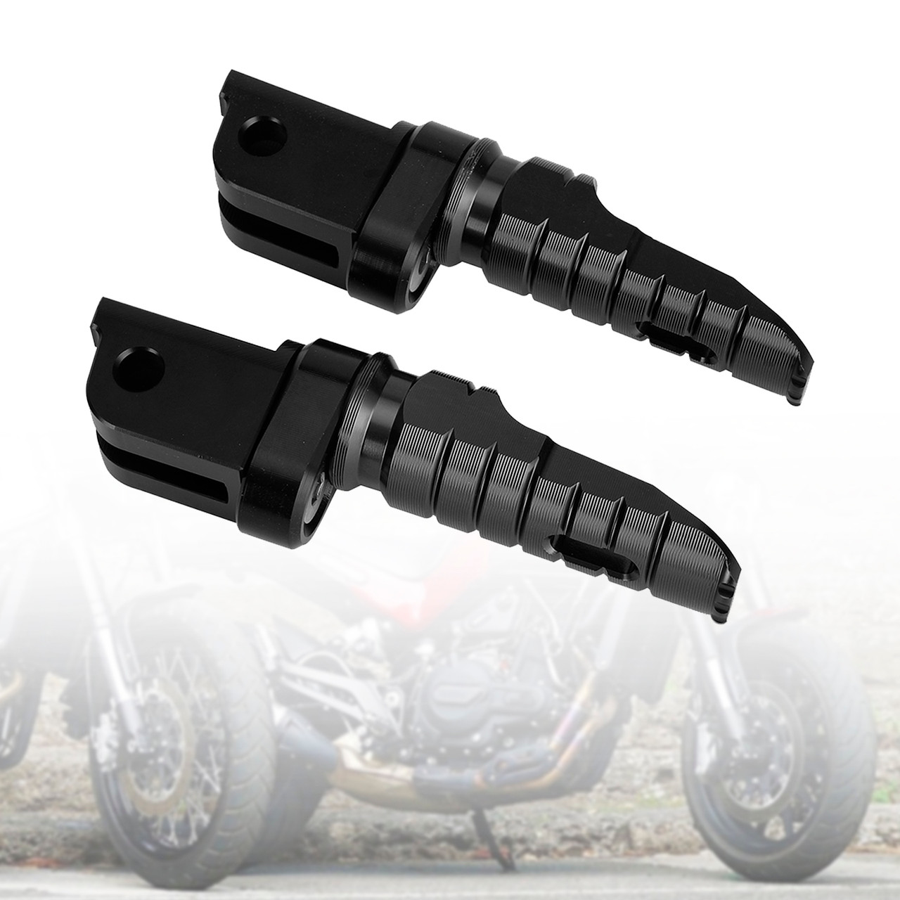 Front Footrests Foot Peg fit for Benelli Leoncino 500 18-22 502C 752S 19-22 BLK