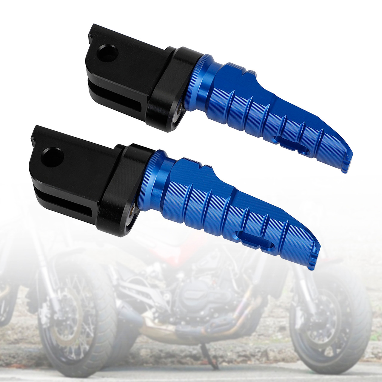 Front Footrests Foot Peg fit for Benelli Leoncino 500 18-22 502C 752S 19-22 BLUE