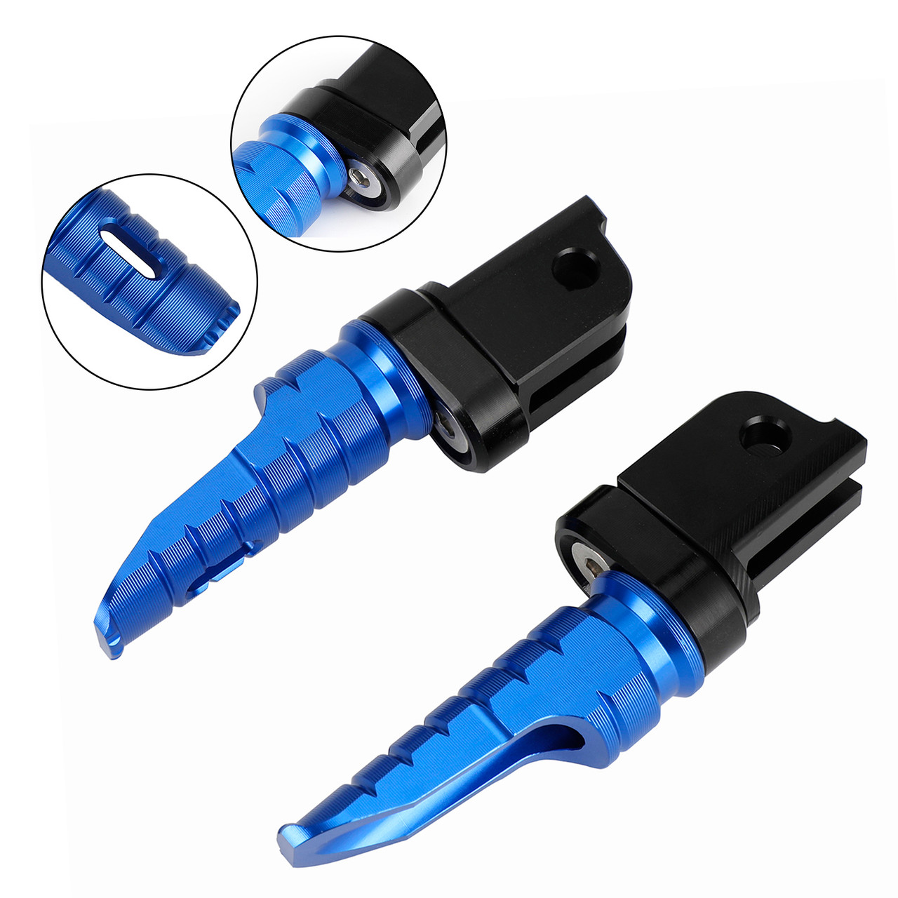 Front Footrests Foot Peg fit for Benelli Leoncino 500 18-22 502C 752S 19-22 BLUE