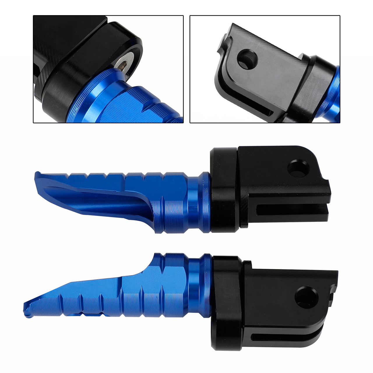 Front Footrests Foot Peg fit for Benelli Leoncino 500 18-22 502C 752S 19-22 BLUE