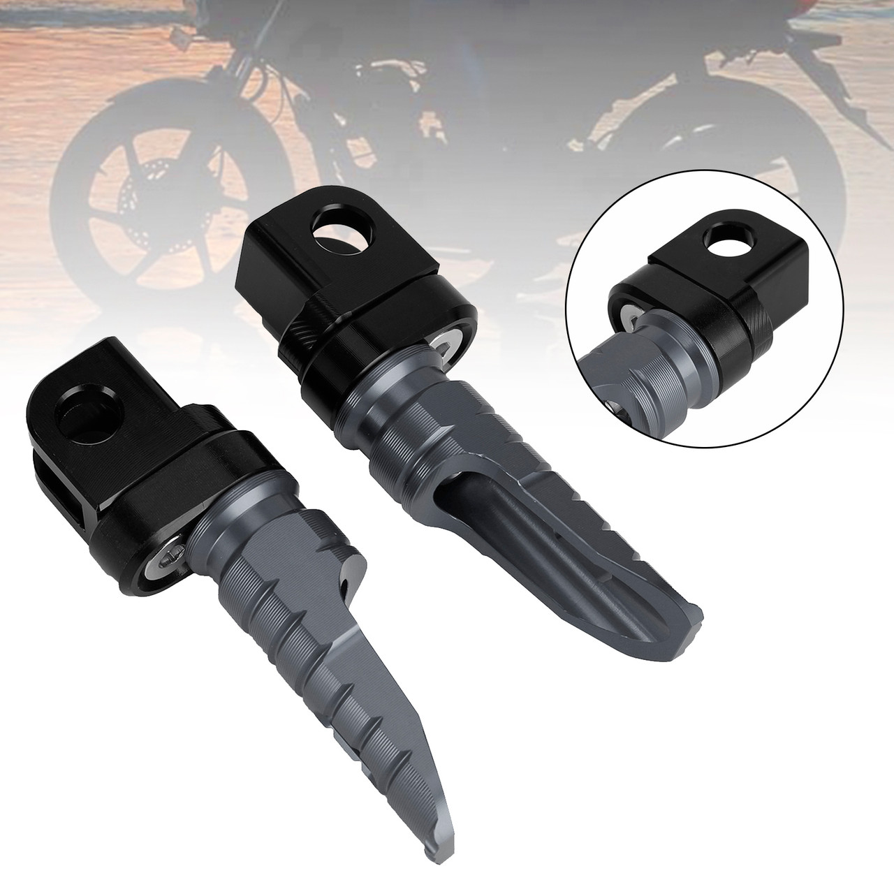 Front Footrests Foot Peg fit for CFMOTO 250SR 250NK 400NK 650NK 400GT 2019-2022 TI