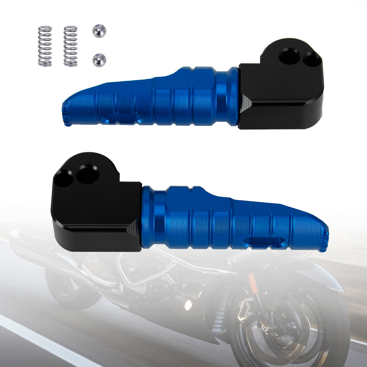 Rear Footrests Foot Peg fit for HONDA FORZA 750 NSS 750 2021-2022 BLUE