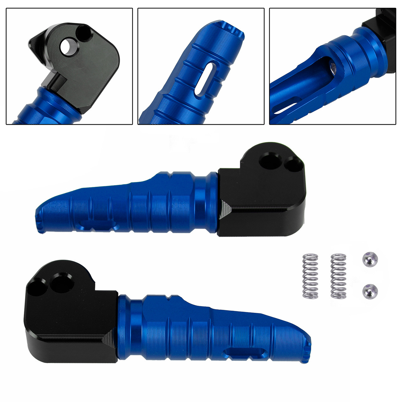 Rear Footrests Foot Peg fit for HONDA FORZA 750 NSS 750 2021-2022 BLUE