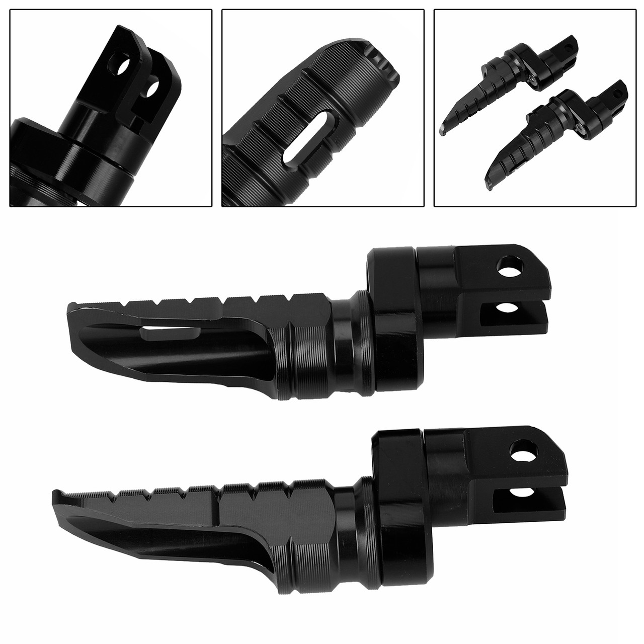 Front Footrests Foot Peg fit for Benelli Tornado 252R 302R 2021-22 TNT 899 2022 BLACK