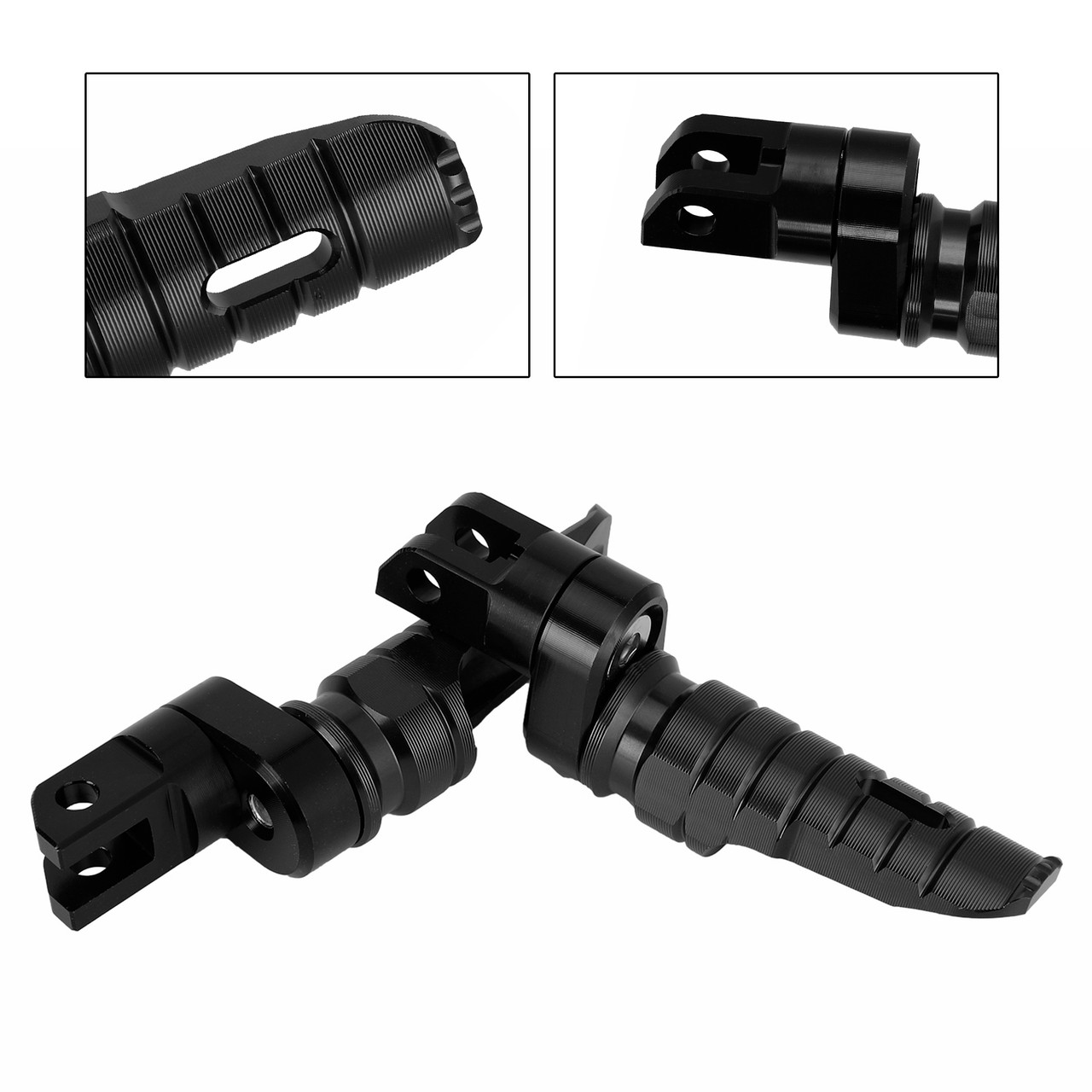 Front Footrests Foot Peg fit for Benelli Tornado 252R 302R 2021-22 TNT 899 2022 BLACK