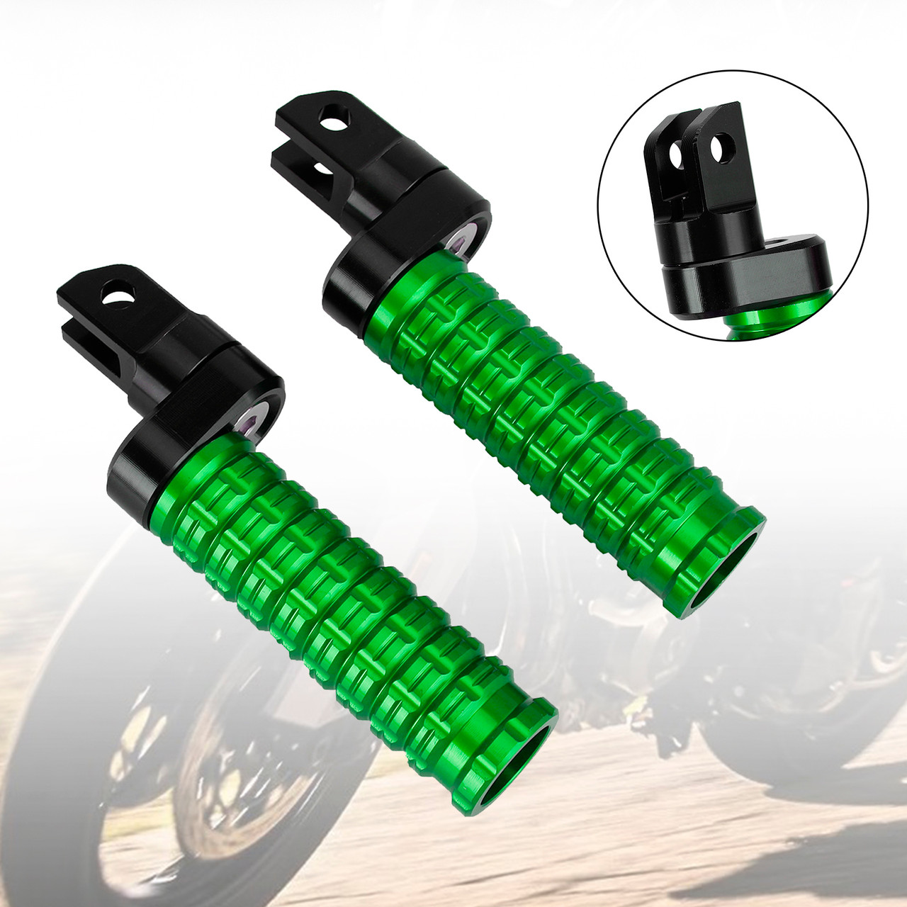 Front Footrests Foot Peg fit for Benelli Tornado 302R BN302S 18-22 TNT 135 2022 GREEN