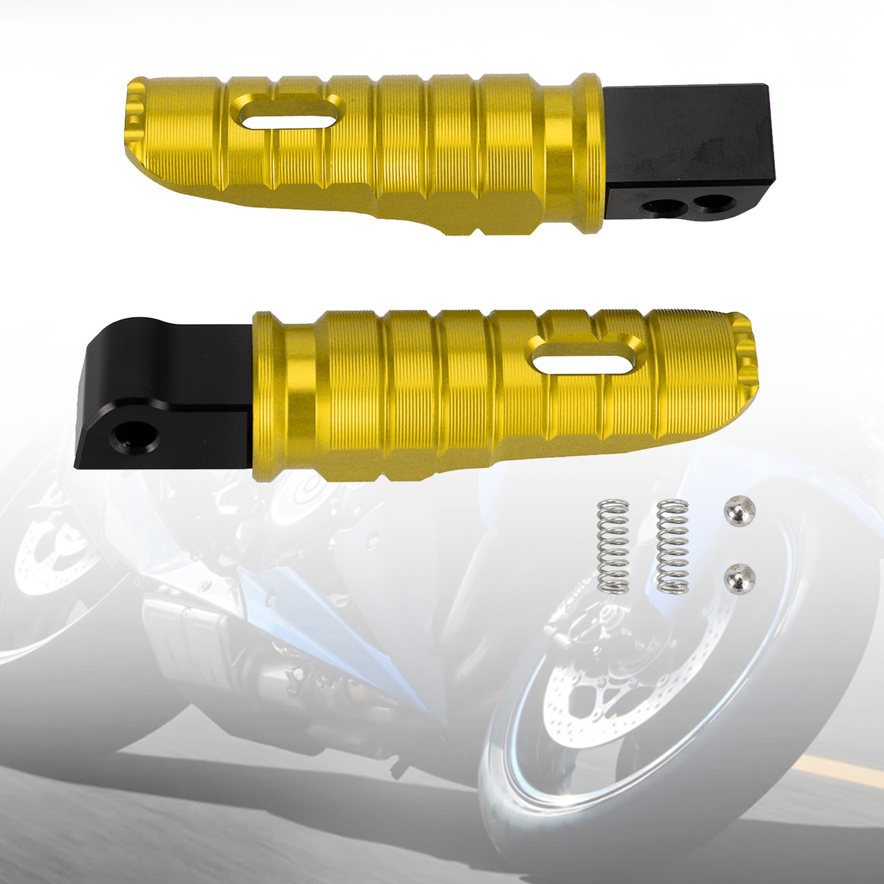 Rear Footrests Foot Peg fit for Benelli Tornado 302R BN302S TNT 600I 2018-2022 GOLD