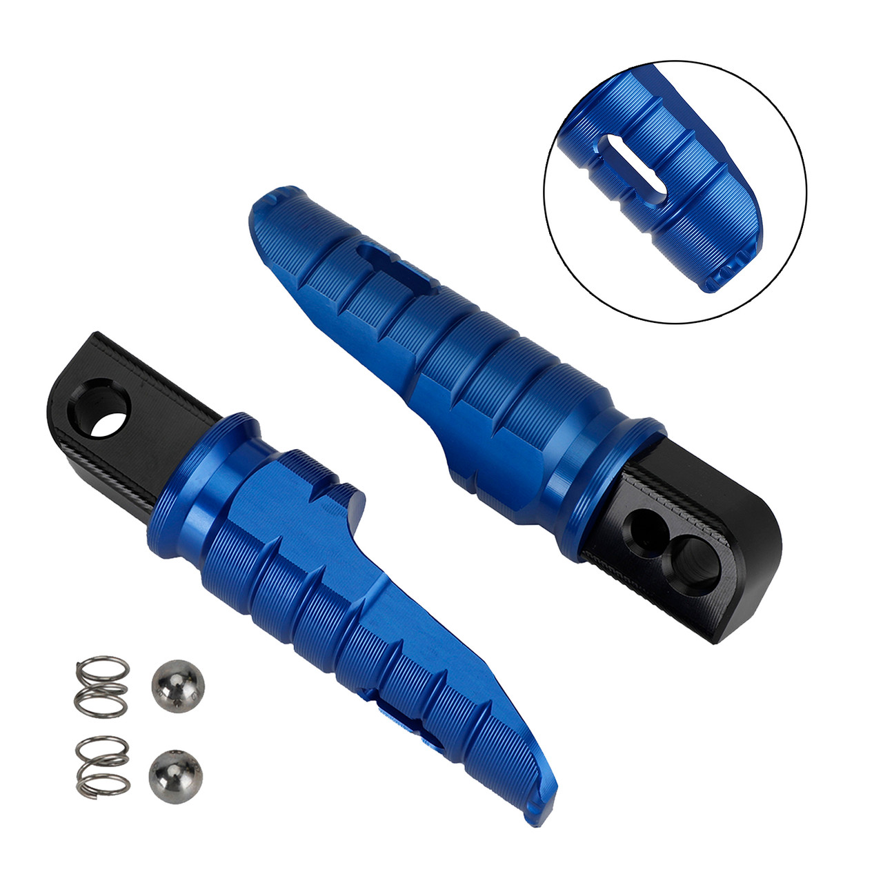 Rear Footrests Foot Peg fit for SUZUKI GSX-S125/150 GSX-R125/150 GW250 2018-2022 BLUE