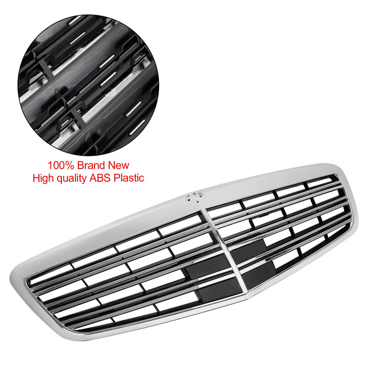 10-13 Mercedes Benz S-Class W221 S550 S600 S63 S65 AMG style Front Grille Grill