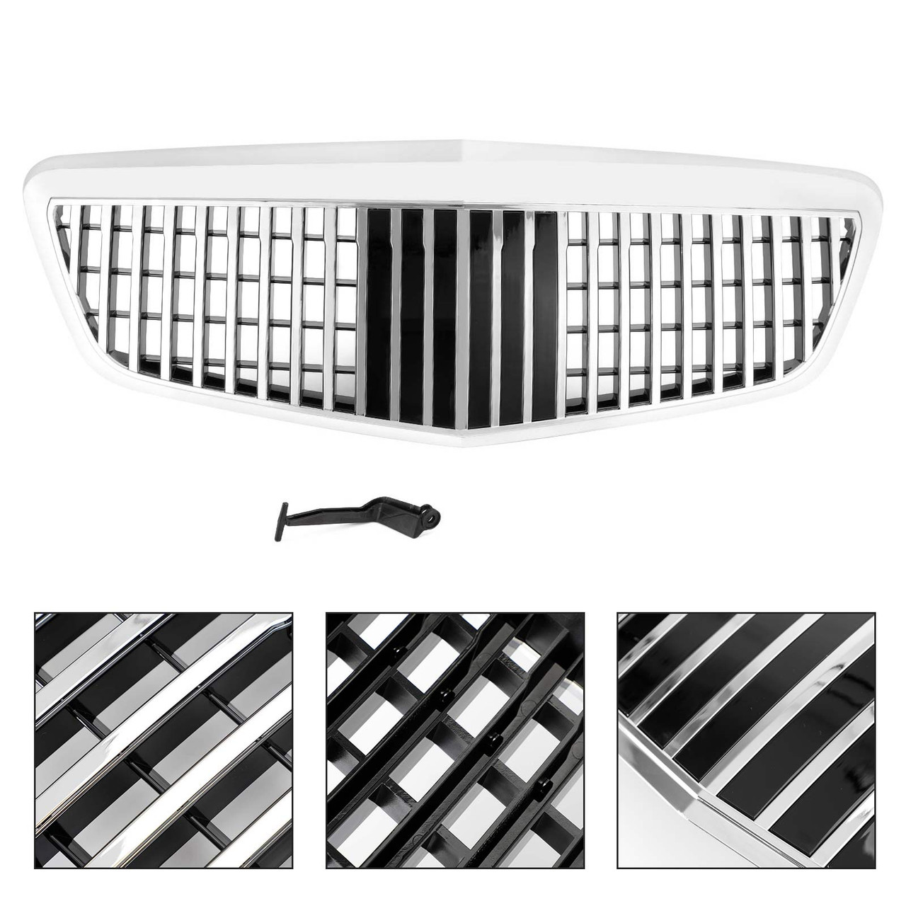 10-13 Mercedes Benz S-Class W221 S550 S600 S63 S65 MayBach style Front Grille Grill Chrome