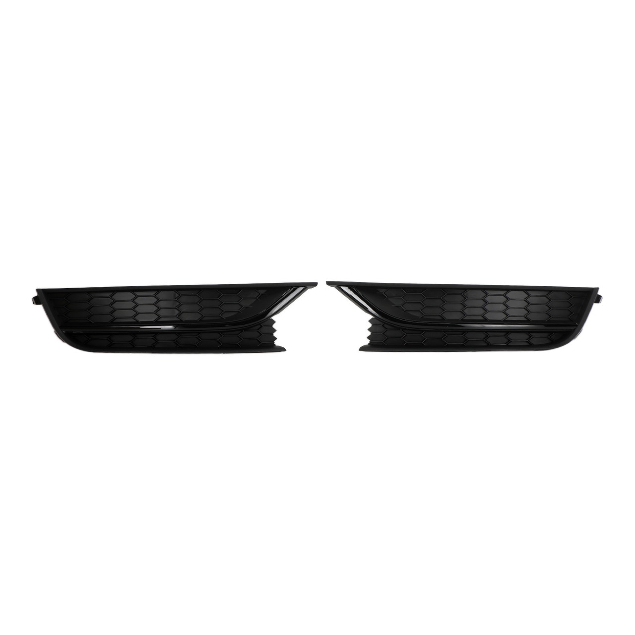 2PCS 12-15 Volkswagen Passat Front Driving Fog Light Cover Black