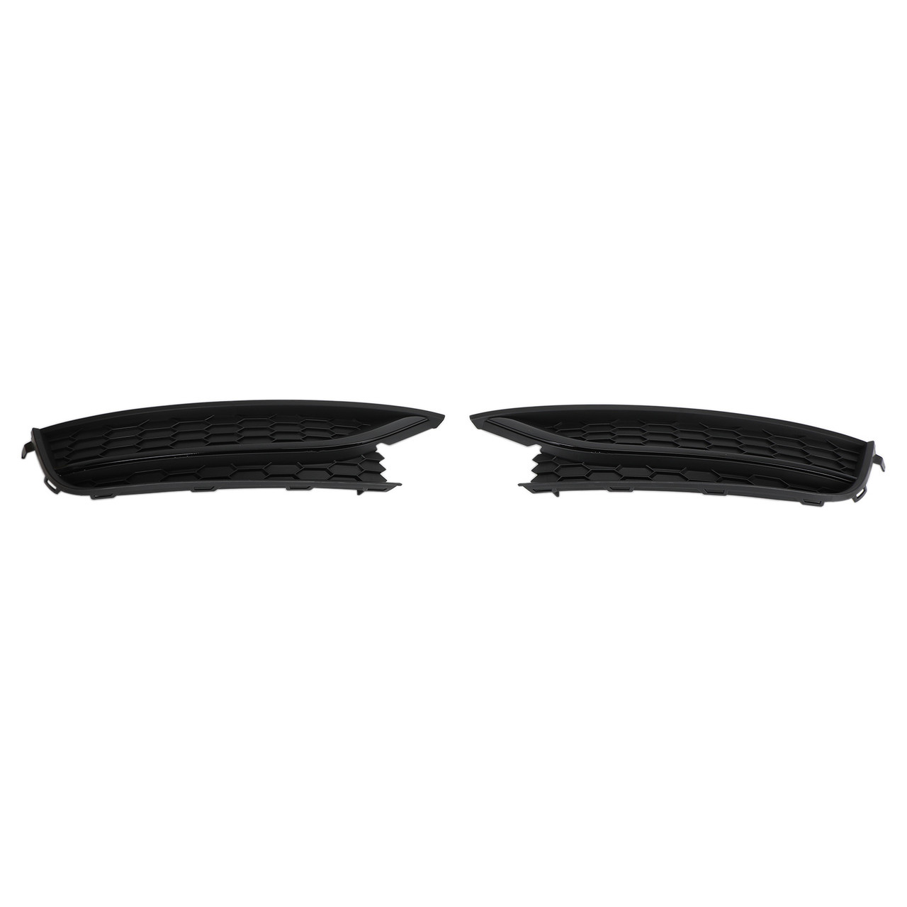 2PCS 12-15 Volkswagen Passat Front Driving Fog Light Cover Black