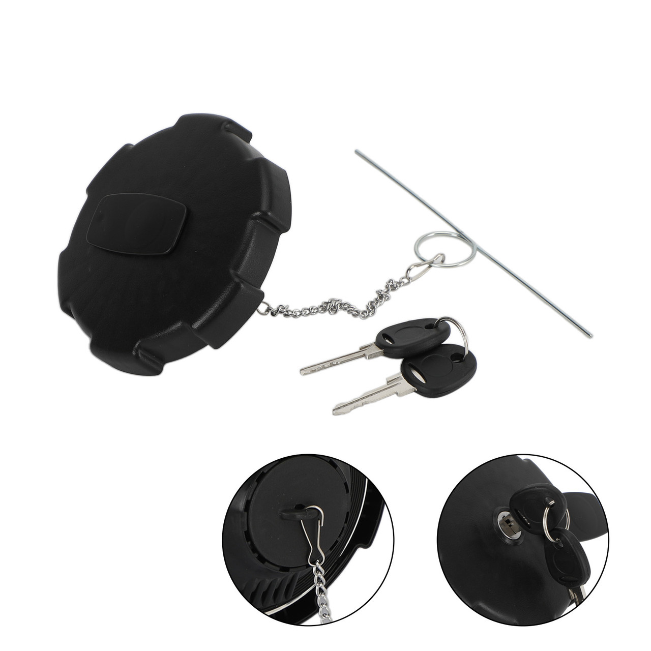 20392751 Locking Fuel Cap For Volvo Wheel Loader L60 L90 L110 L120 With Keys