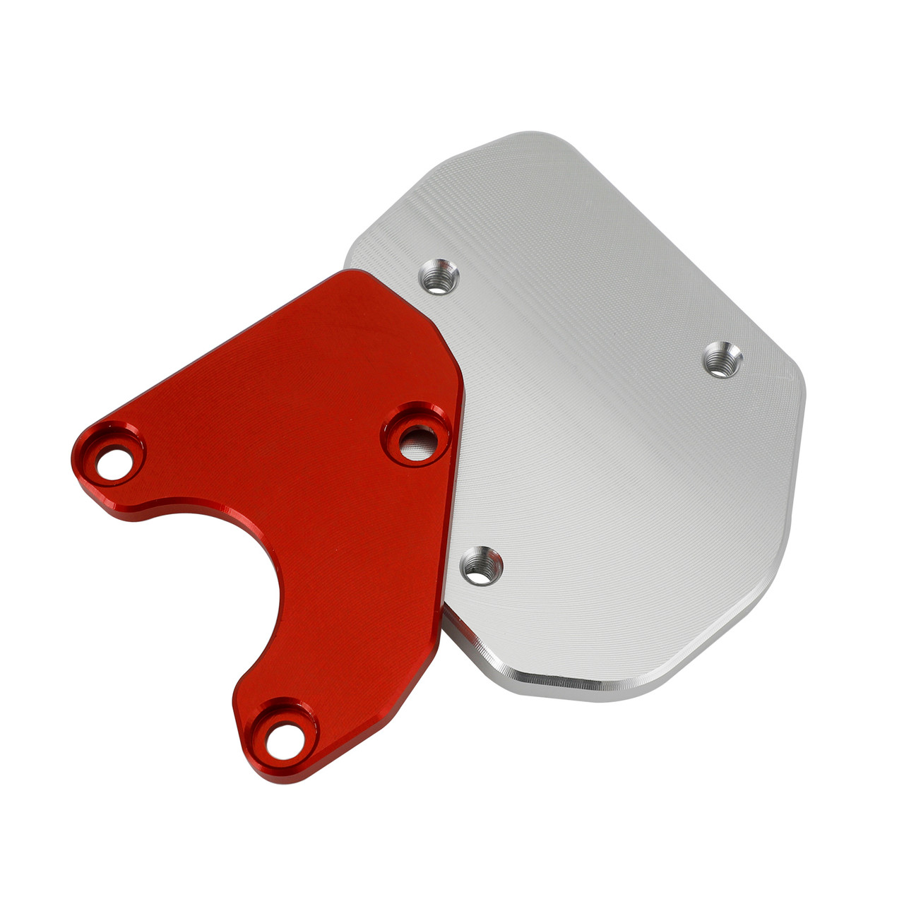 Kickstand Enlarge Plate Pad fit for Trident 660 2021 2022 Red