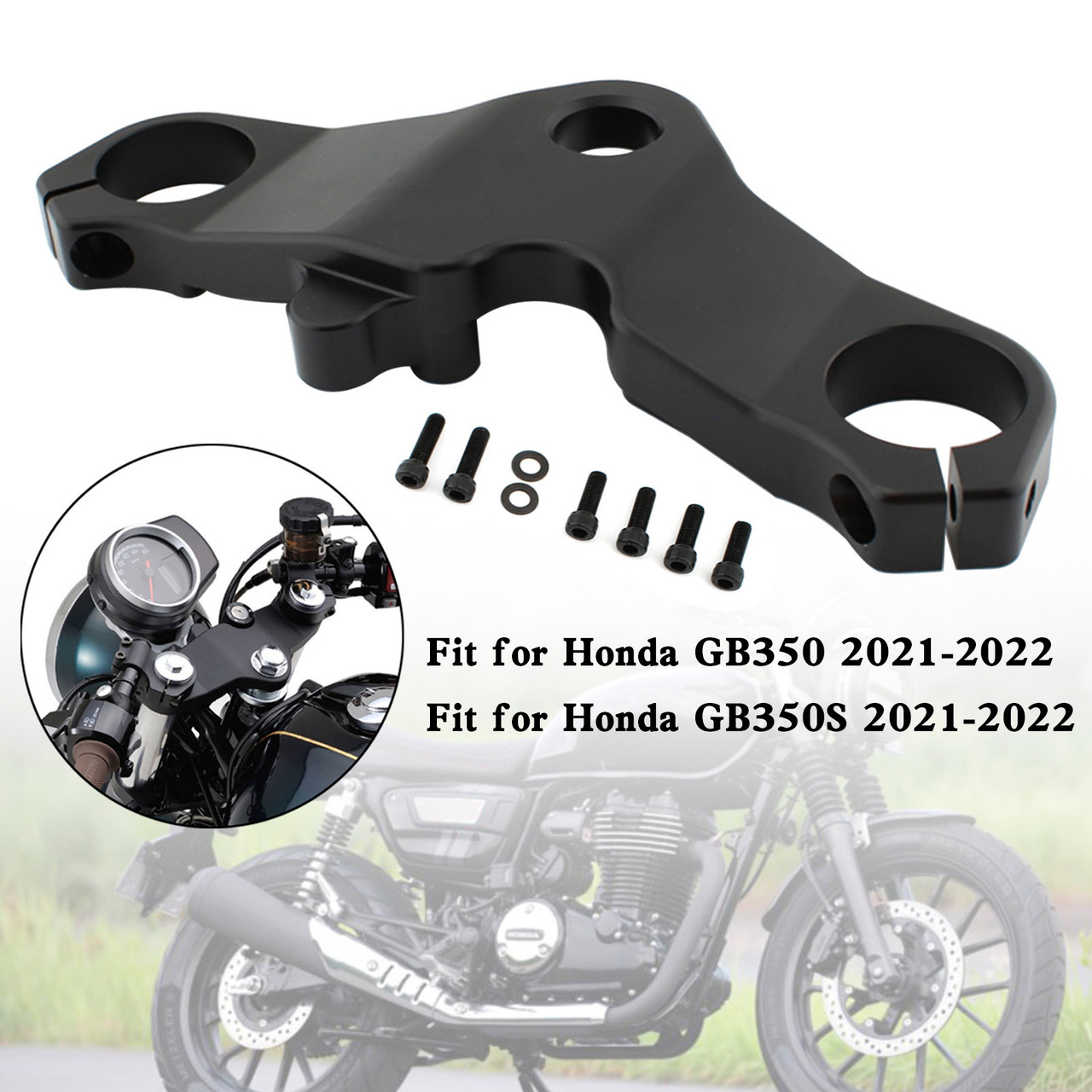 Lowering Triple Tree Front End Upper Top Clamp For Honda GB350