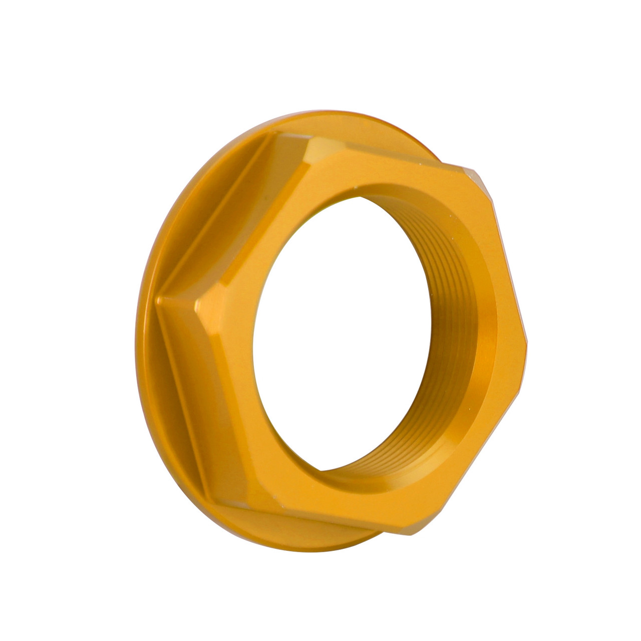 Billet Steering Stem Nut For SUZUKI GSXR 600/750 YZF-R1 ZX6R S1000RR GOLD Billet Steering Stem Nut For SUZUKI GSXR 600/750 YZF-R1 ZX6R S1000RR GOLD