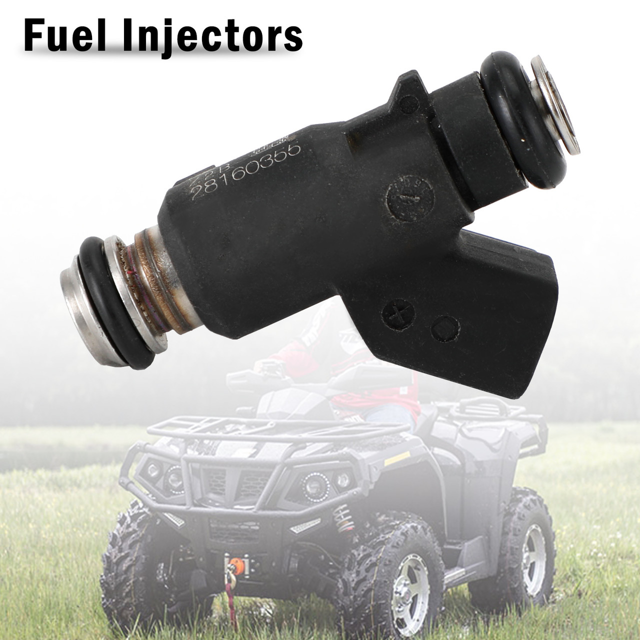 Fuel Injector 2 Hole Fits for HiSun EFI UTV550 MSU500 HS500 Cowboy
