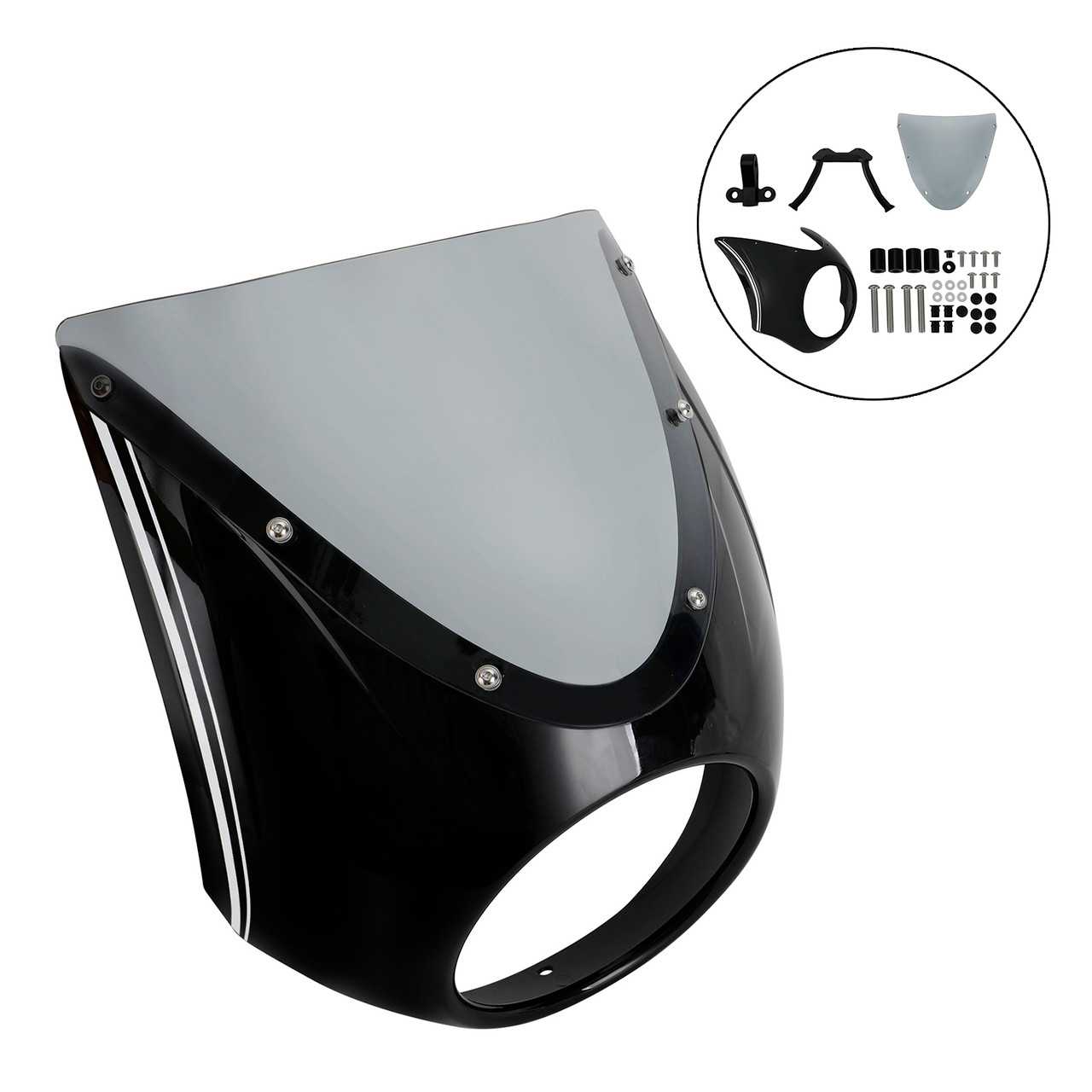 Headlight Windscreen Cover Windshield WindScreen fit for BMW R18 2020-2022 GRAW