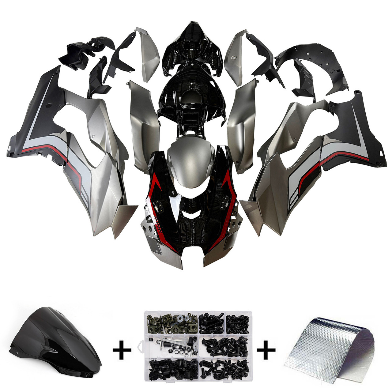 2021-2025 Kawasaki ZX-10R Amotopart Fairing Kit Generic #109