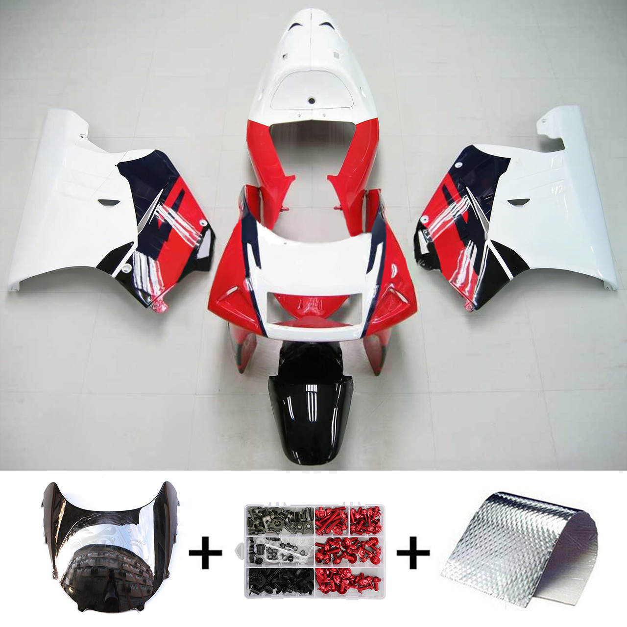 1994-1996 Honda NSR250 PGM-4 Amotopart Fairing Kit Generic #102