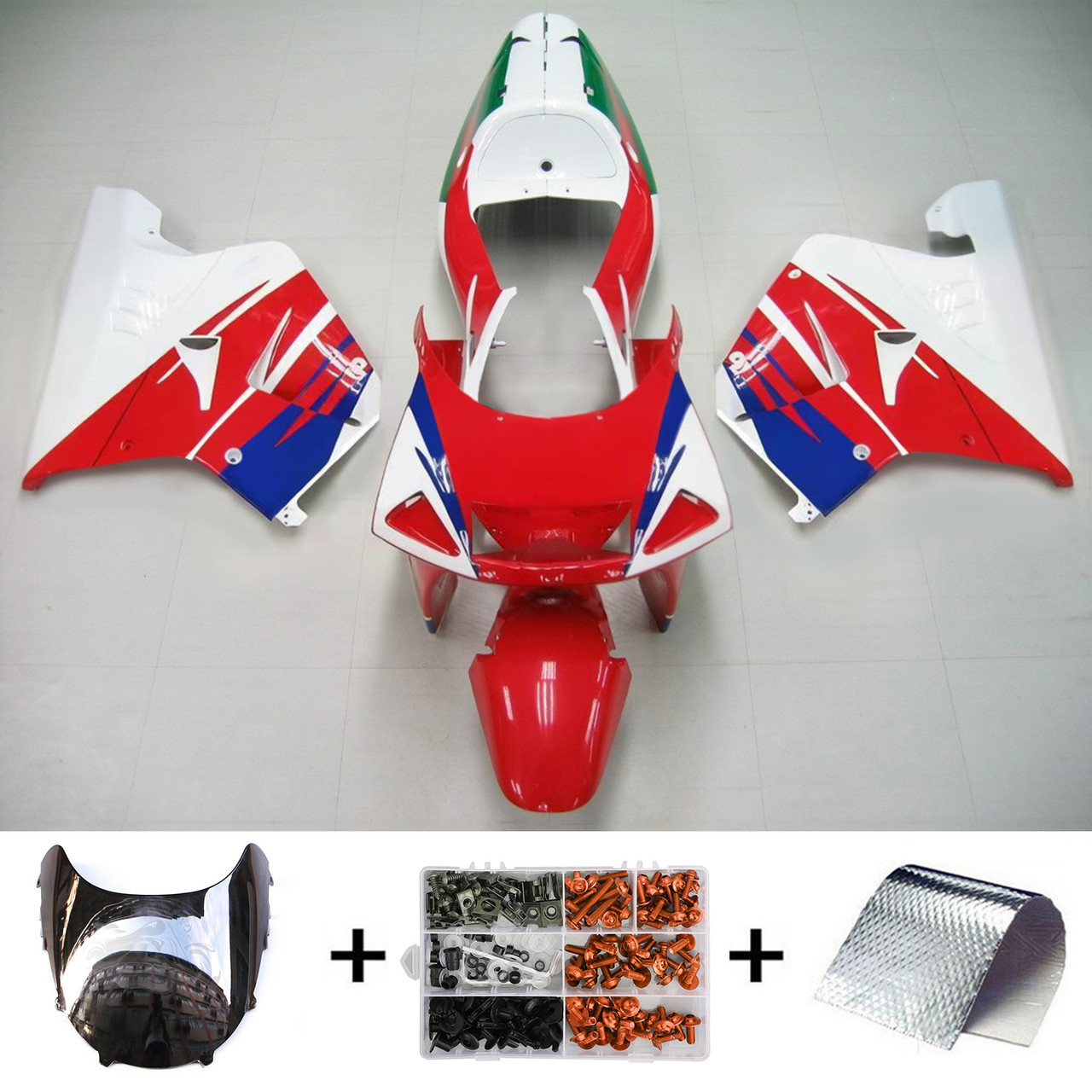 1994-1996 Honda NSR250 PGM-4 Amotopart Fairing Kit Generic #104