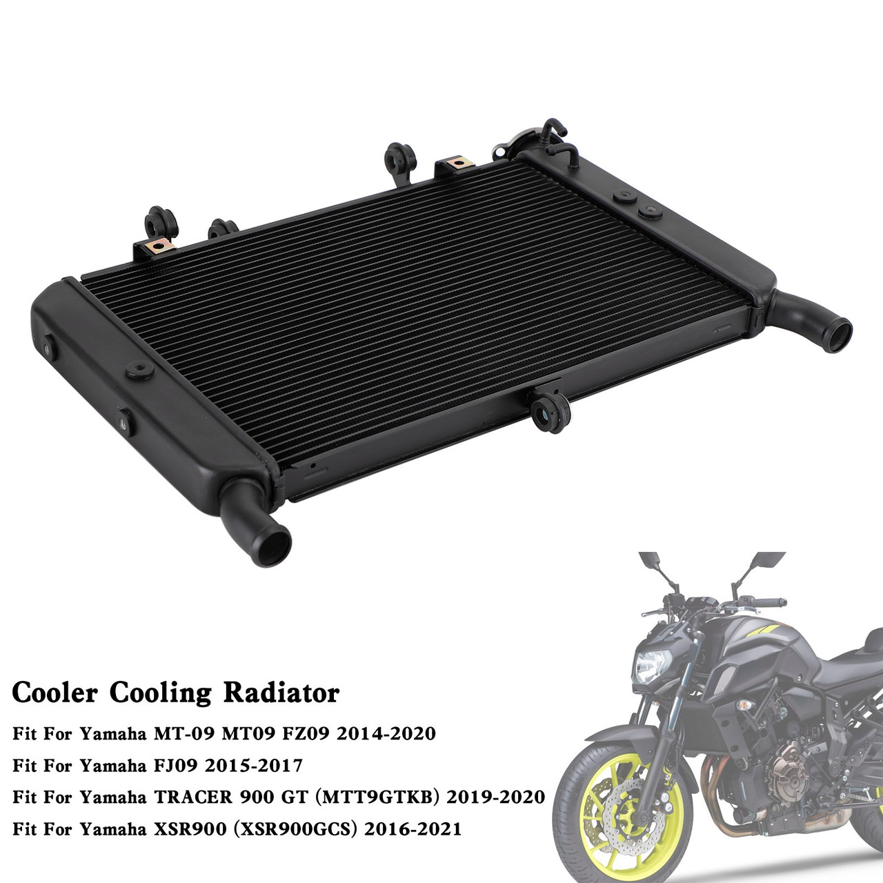 14-20 Yamaha MT-09 MT09 FZ09 Cooler Cooling Radiator