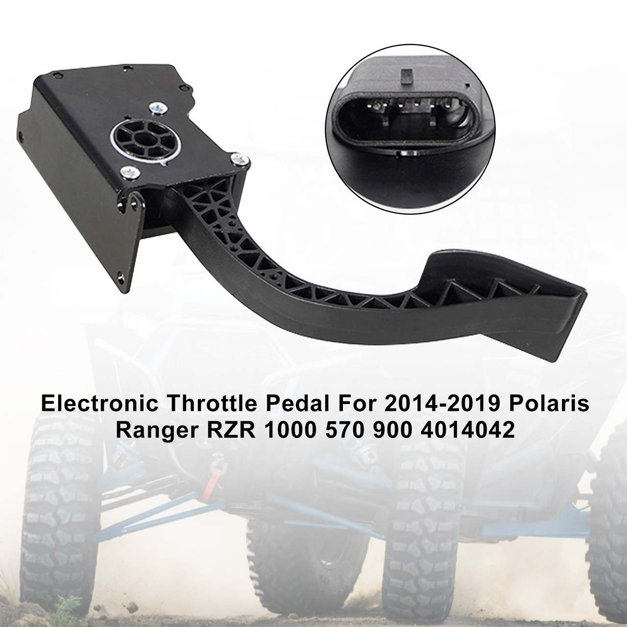 Throttle Pedal Electronic 4014042 For Polaris Ranger Rzr 1000 570 900 2014-2019