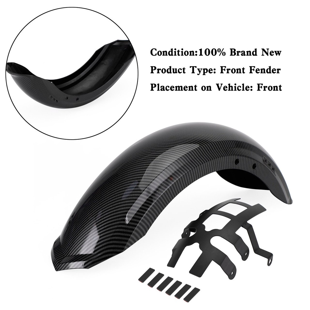 Front Fender Mudguard Fairing For Honda Rebel CMX300 CMX500 2017-2022 CBN