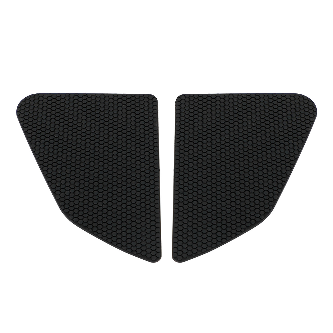 Side Tank Traction Pads Grip Protectors For 2022- Ducati Desert X - Black