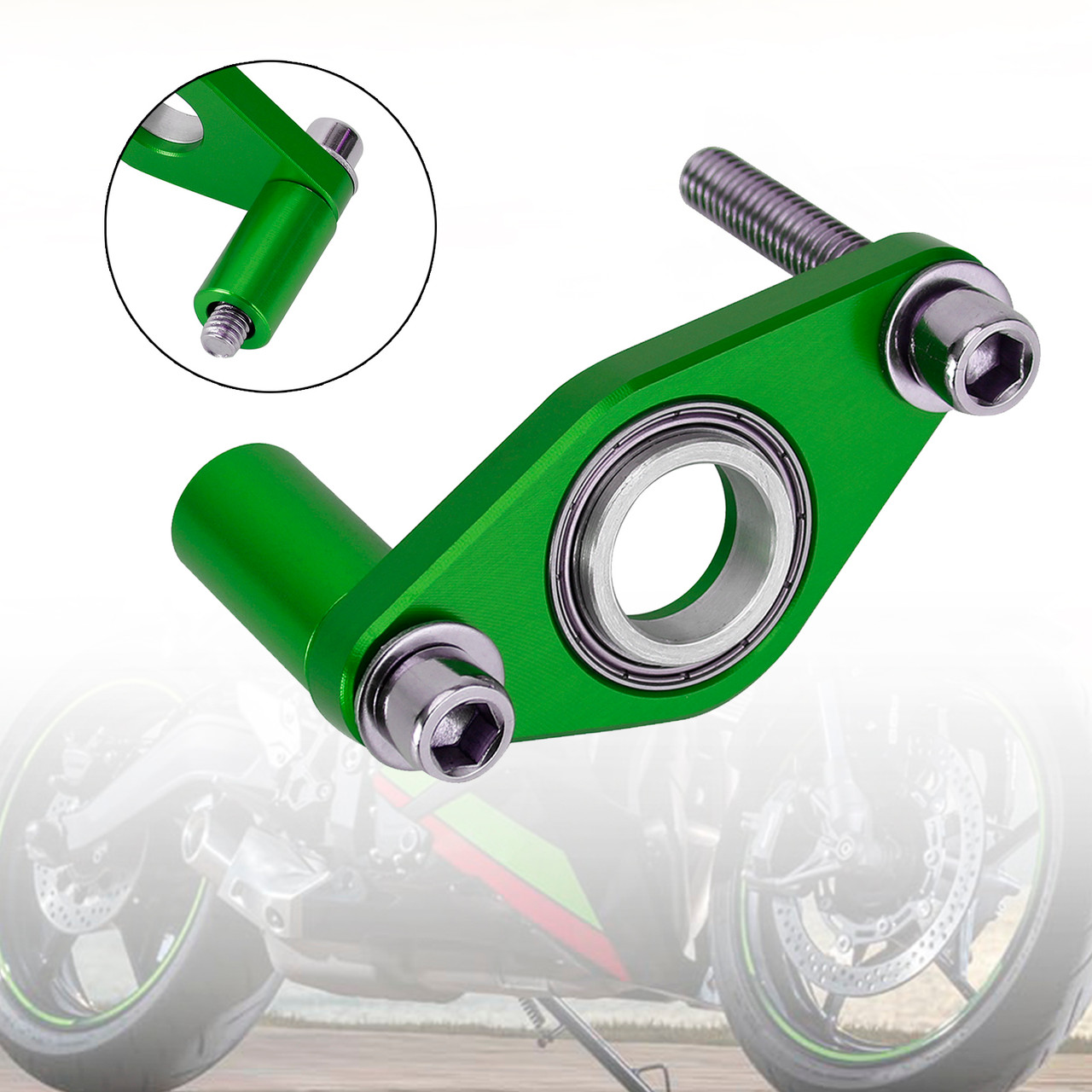 Cnc Shifting Gear Stabilizer High Modified Green For Kawasaki Zx-25R Zx 25R 21