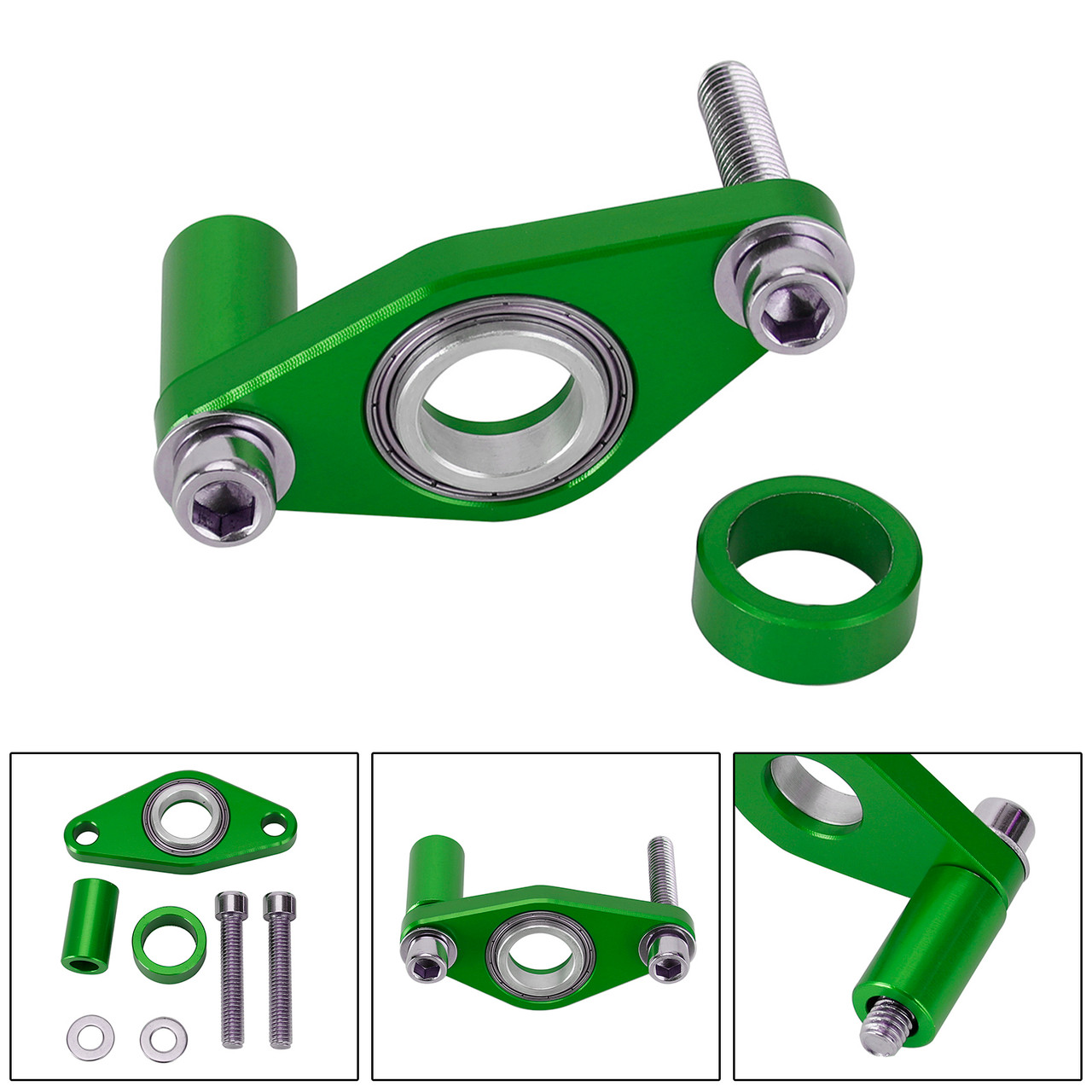 Cnc Shifting Gear Stabilizer High Modified Green For Kawasaki Zx-25R Zx 25R 21