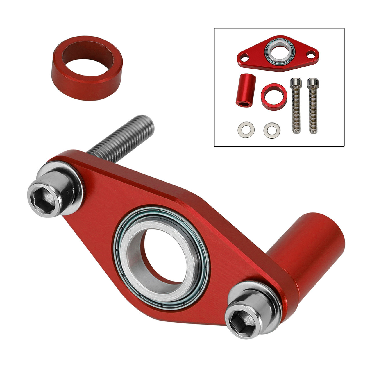 Cnc Shifting Gear Stabilizer High Modified Red For Kawasaki Zx-25R Zx 25R 21