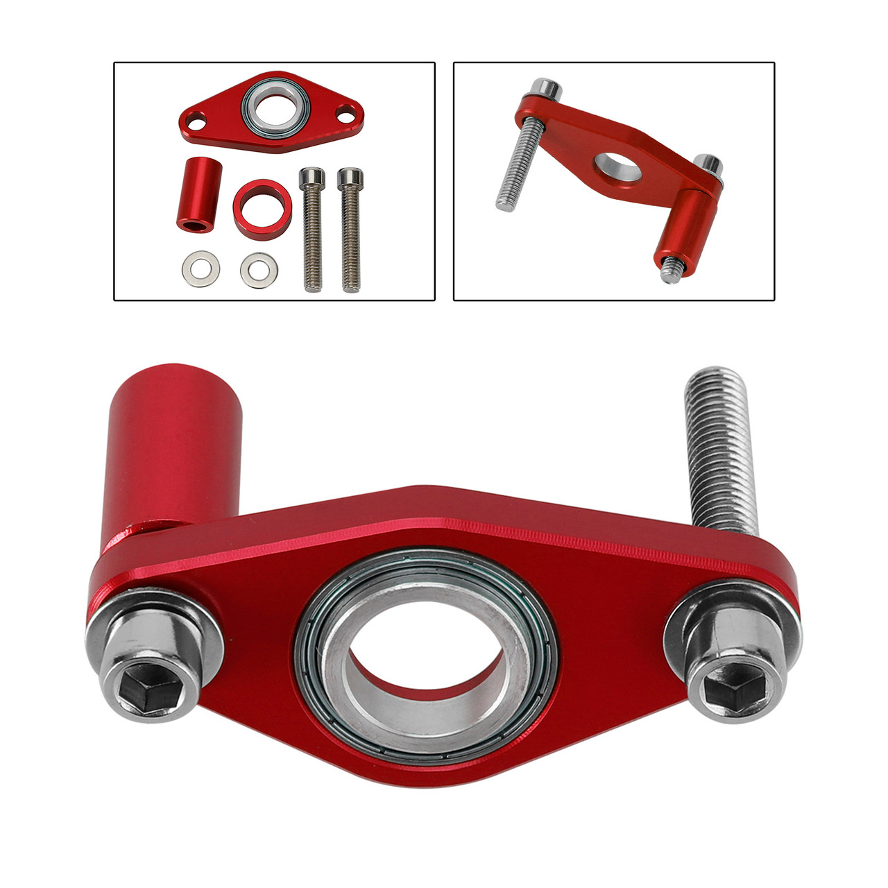 Cnc Shifting Gear Stabilizer High Modified Red For Kawasaki Zx-25R Zx 25R 21