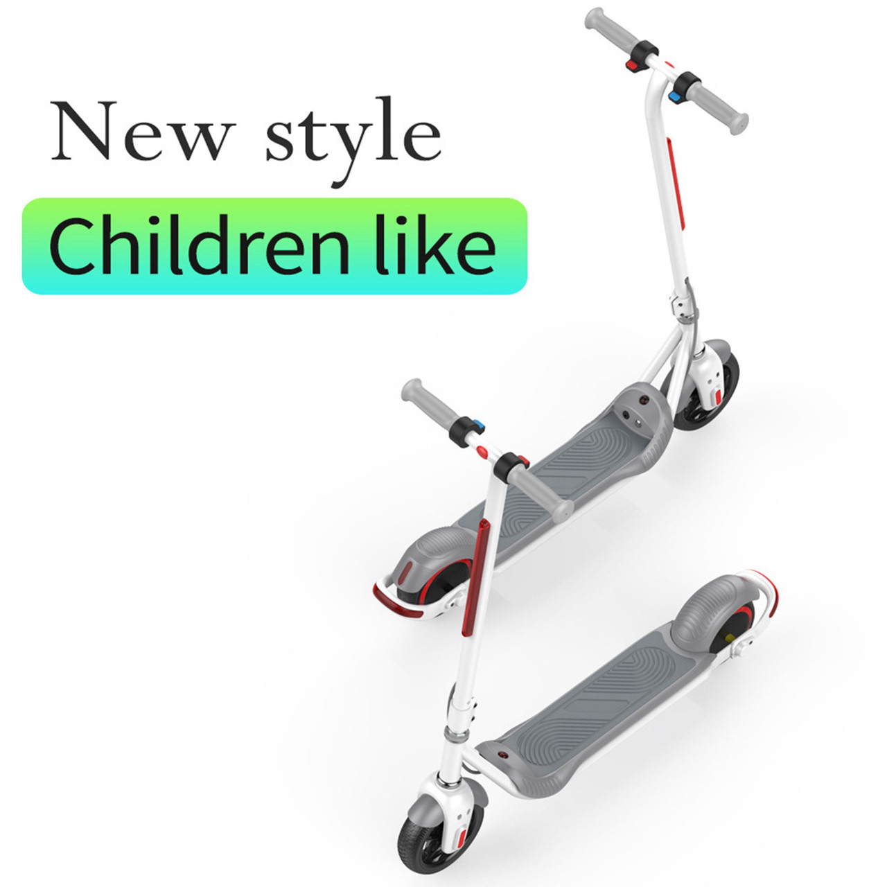 Lightweight and Detachable 150W Electric Scooter for Kids Ages 8+ Outdoor Commuter