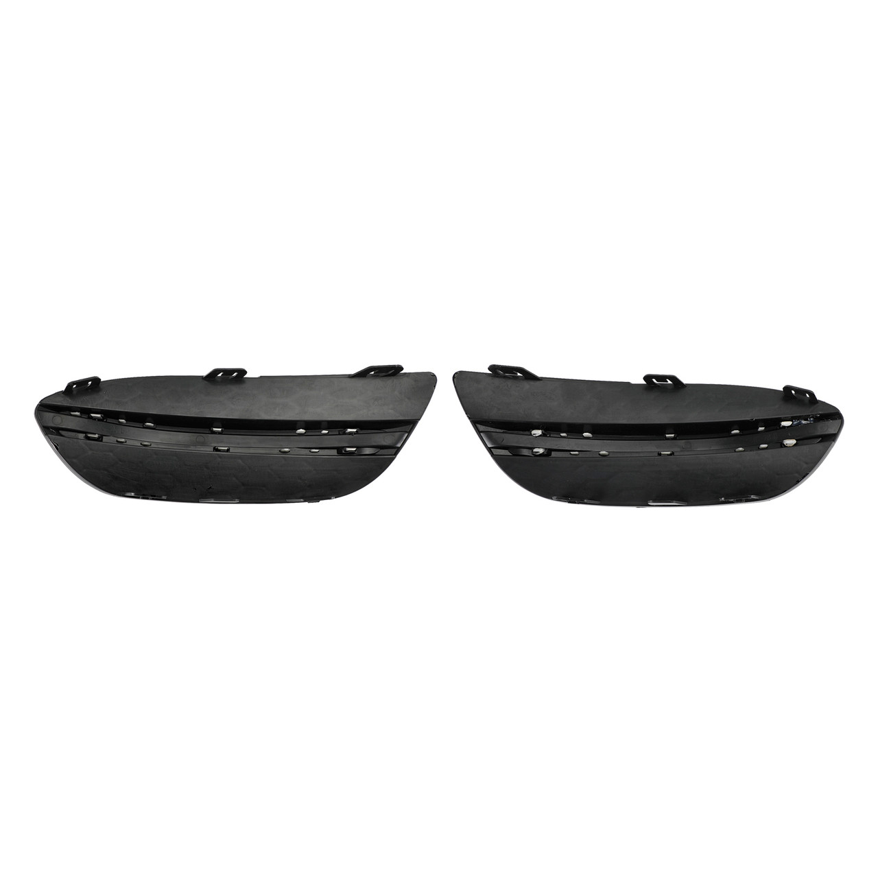 2PCS 15-18 MERCEDES BENZ C-CLASS W205 Front Fog Light Cover Base Sedan