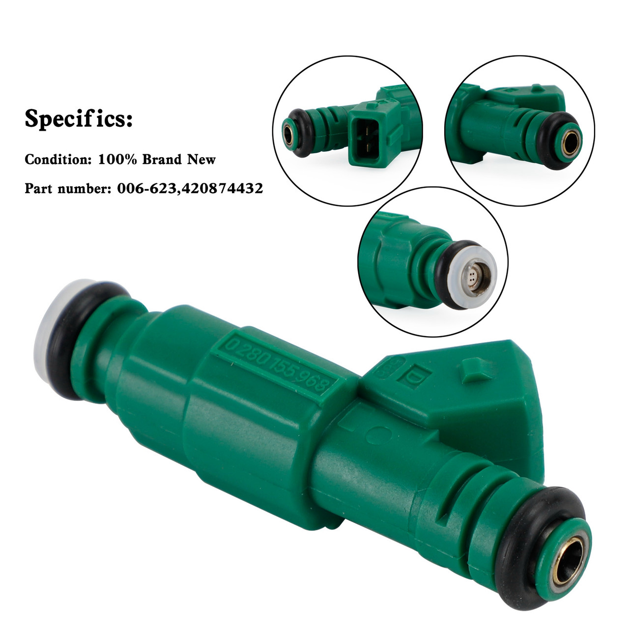 006-623 Fuel Injector 420874432 For Sea Doo Speedster RXP-X RXT-X 255 1503CC