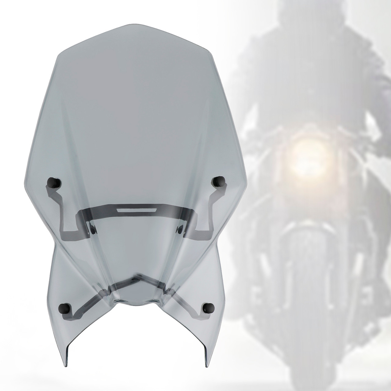 ABS Motorcycle Windshield WindScreen fit for Suzuki GSX-S 1000 2021-2022 Gray