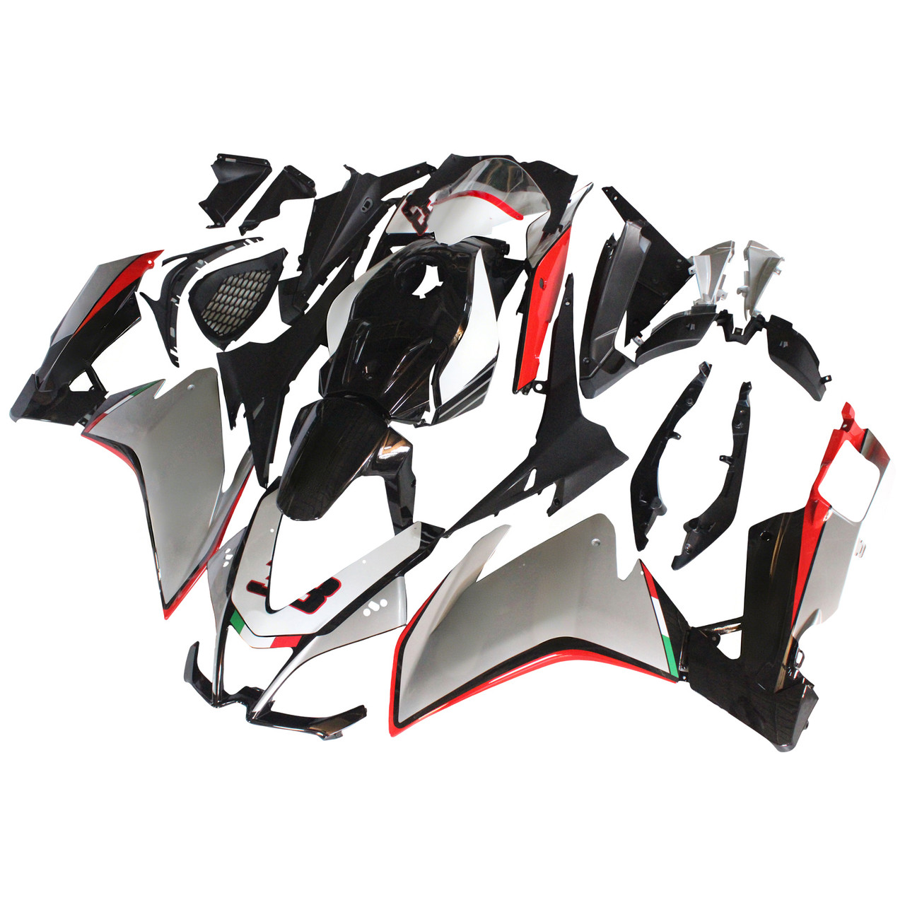 12-16 Aprilia RS4/RS125/RS50 Amotopart Fairing Kit Generic #104