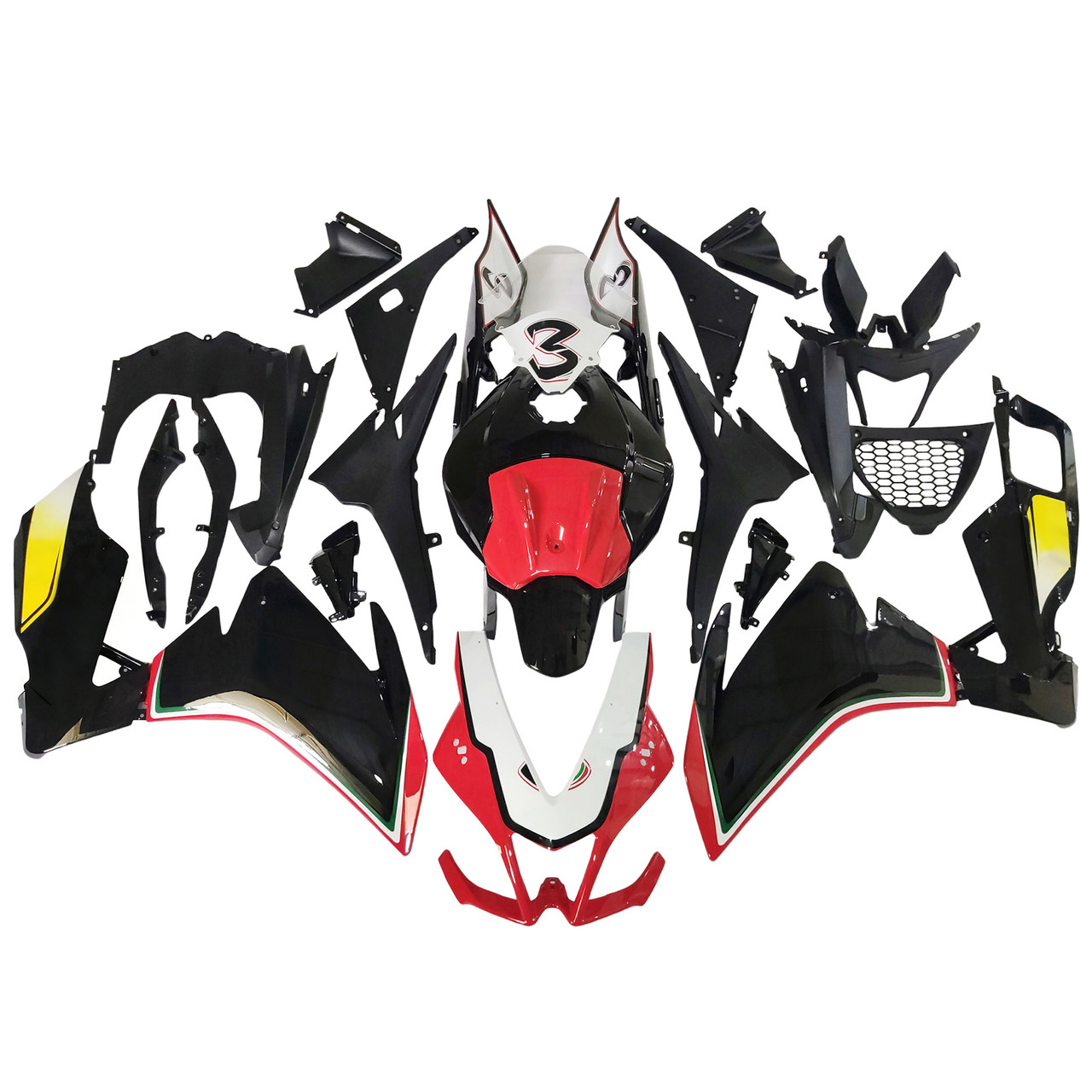 12-16 Aprilia RS4/RS125/RS50 Amotopart Fairing Kit Generic #106