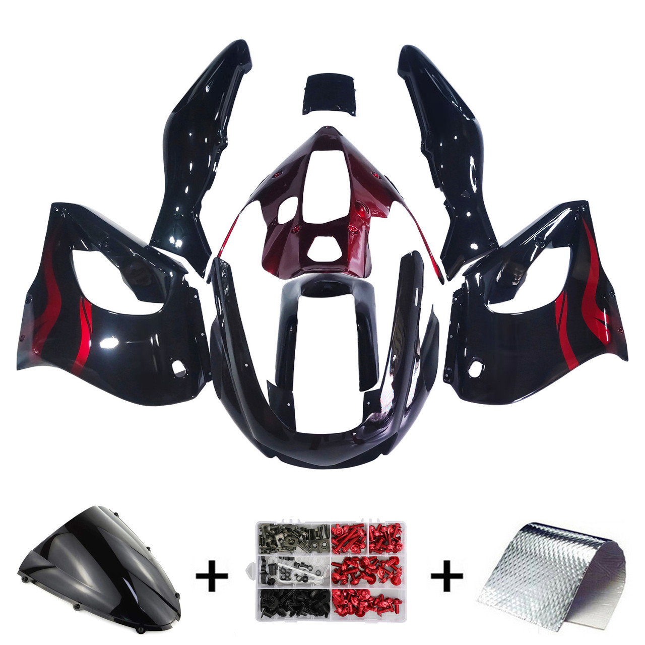97-07 Yamaha YZF1000R Amotopart Fairing Kit Generic #111
