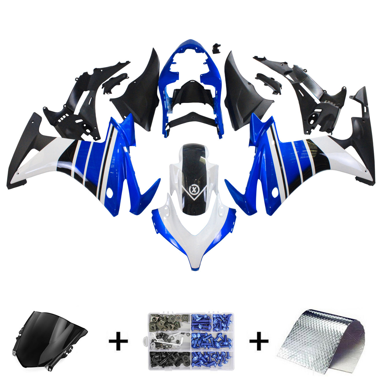 13-15 Honda CBR500R Amotopart Fairing Kit Generic #106