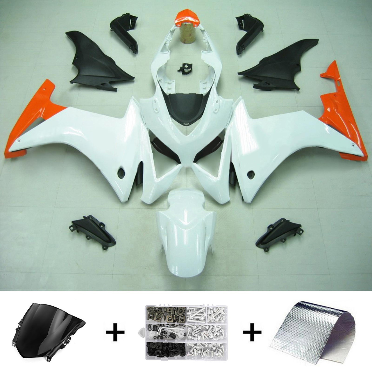 13-15 Honda CBR500R Amotopart Fairing Kit Generic #107