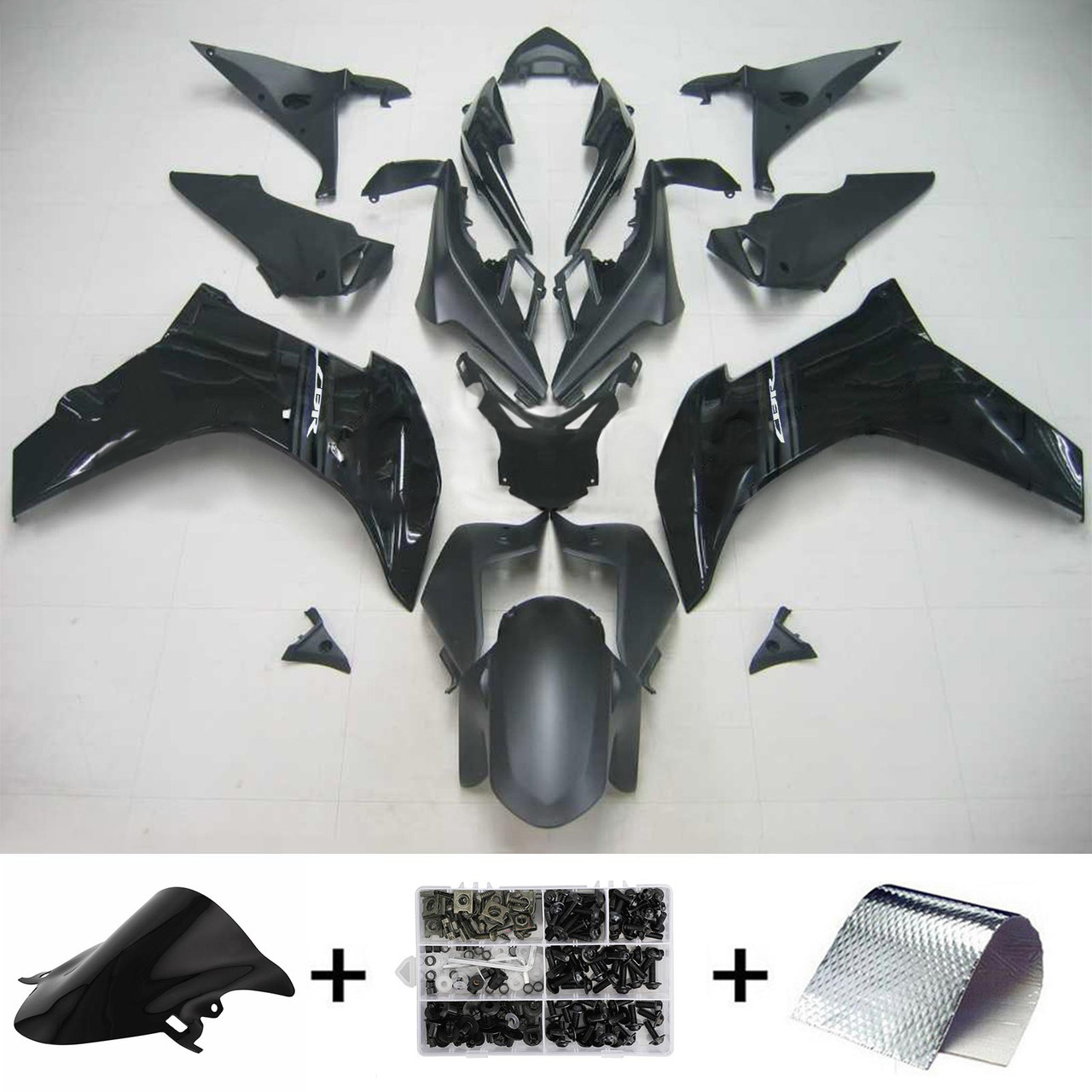 11-13 Honda CBR600F Amotopart Fairing Kit Generic #105