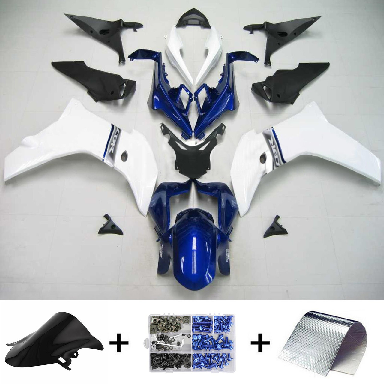 11-13 Honda CBR600F Amotopart Fairing Kit Generic #106