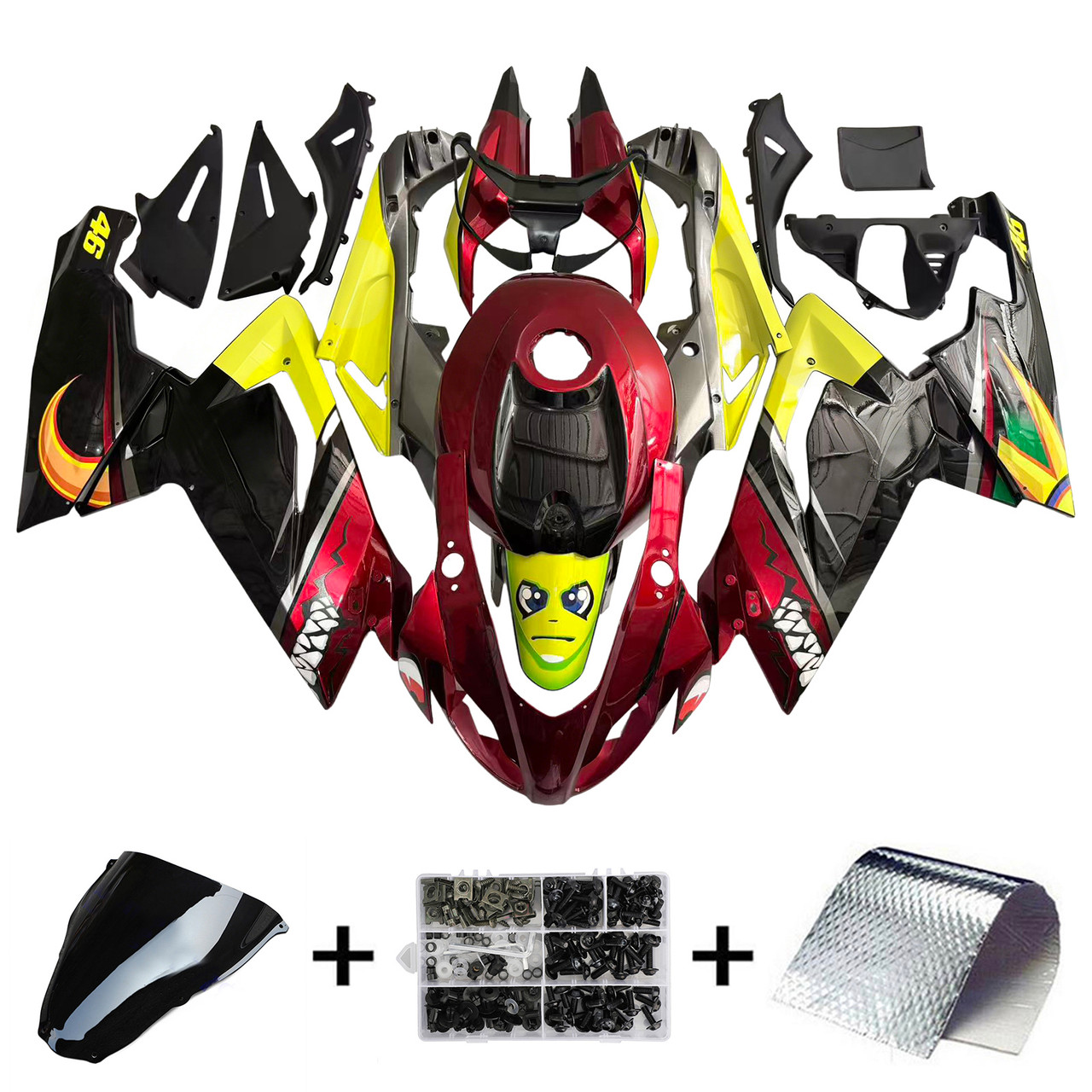 06-11 Aprilia RS125 Amotopart Fairing Kit Generic #105