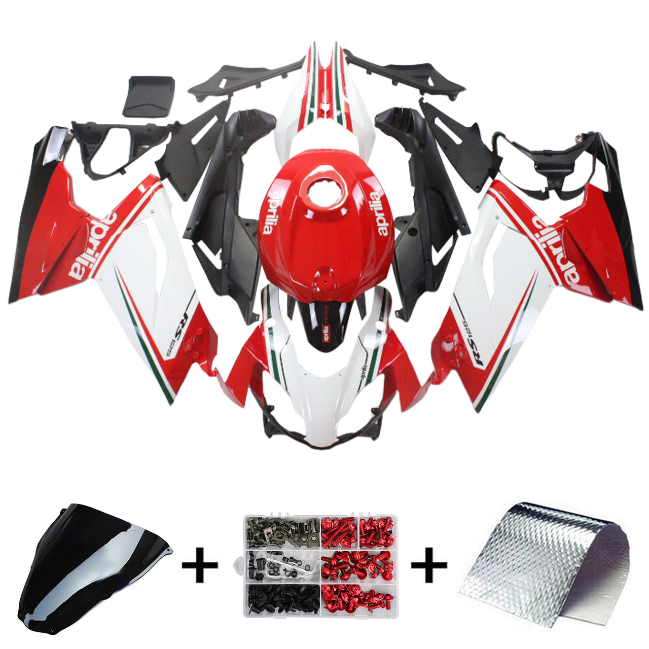 06-11 Aprilia RS125 Amotopart Fairing Kit Generic #117