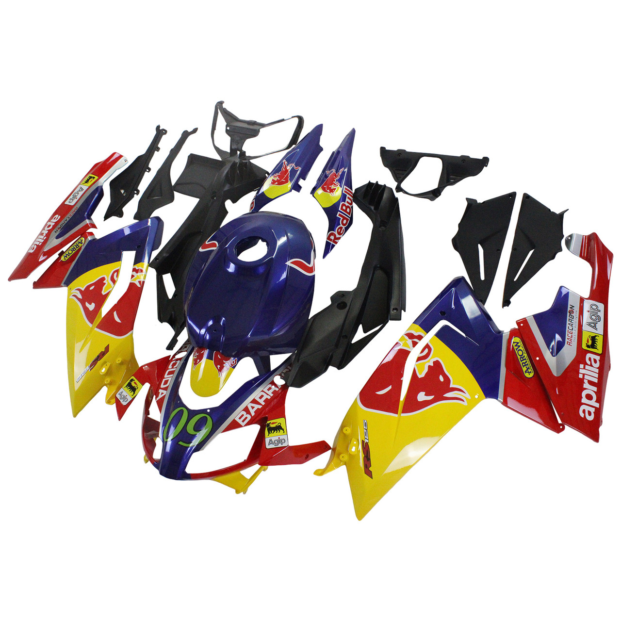 06-11 Aprilia RS125 Amotopart Fairing Kit Generic #118