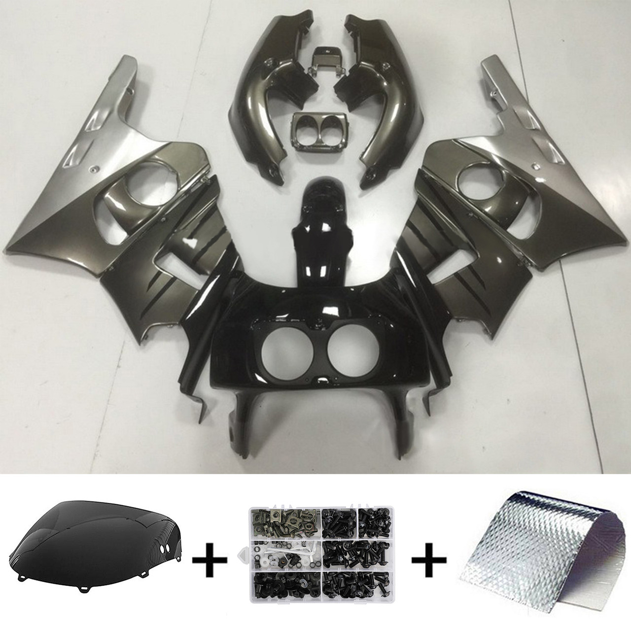 90-99 Honda CBR400RR Amotopart Fairing Kit Generic #101